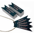 thumbnail image 3 of Inkdotpot Real Rose Gold Foil Merry Christmas Tags Favor Hang Paper Tags 100 Pieces, 3 of 6