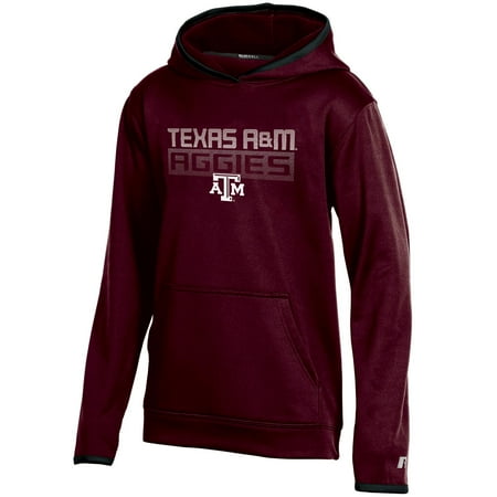 Youth Russell Maroon Texas A&M Aggies Pullover Hoodie