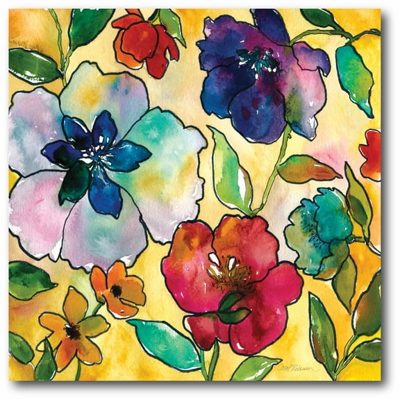Garden Pleasures I Gallery-Wrapped Canvas Wall Art, 16x16