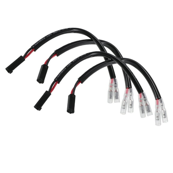 Unique Bargains Motorcycle Turn Signal Cable Adapter Connectors for Suzuki Motorbike Turn Signal Wiring Adapter 4 Pcs