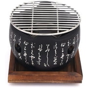 Table-top Charcoal Grill, Japanese Style BBQ Grill, Portable Barbecue Stove Japanese Food Charcoal Stove/BBQ Plate Household Barbecue Tools Accessories
