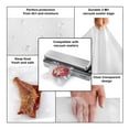 thumbnail image 4 of Clear Jumbo Laminated Vacuum Pouches, Poly-Nylon 3 mil Food Bags, 500 Count, 10 x 28 in, 4 of 7