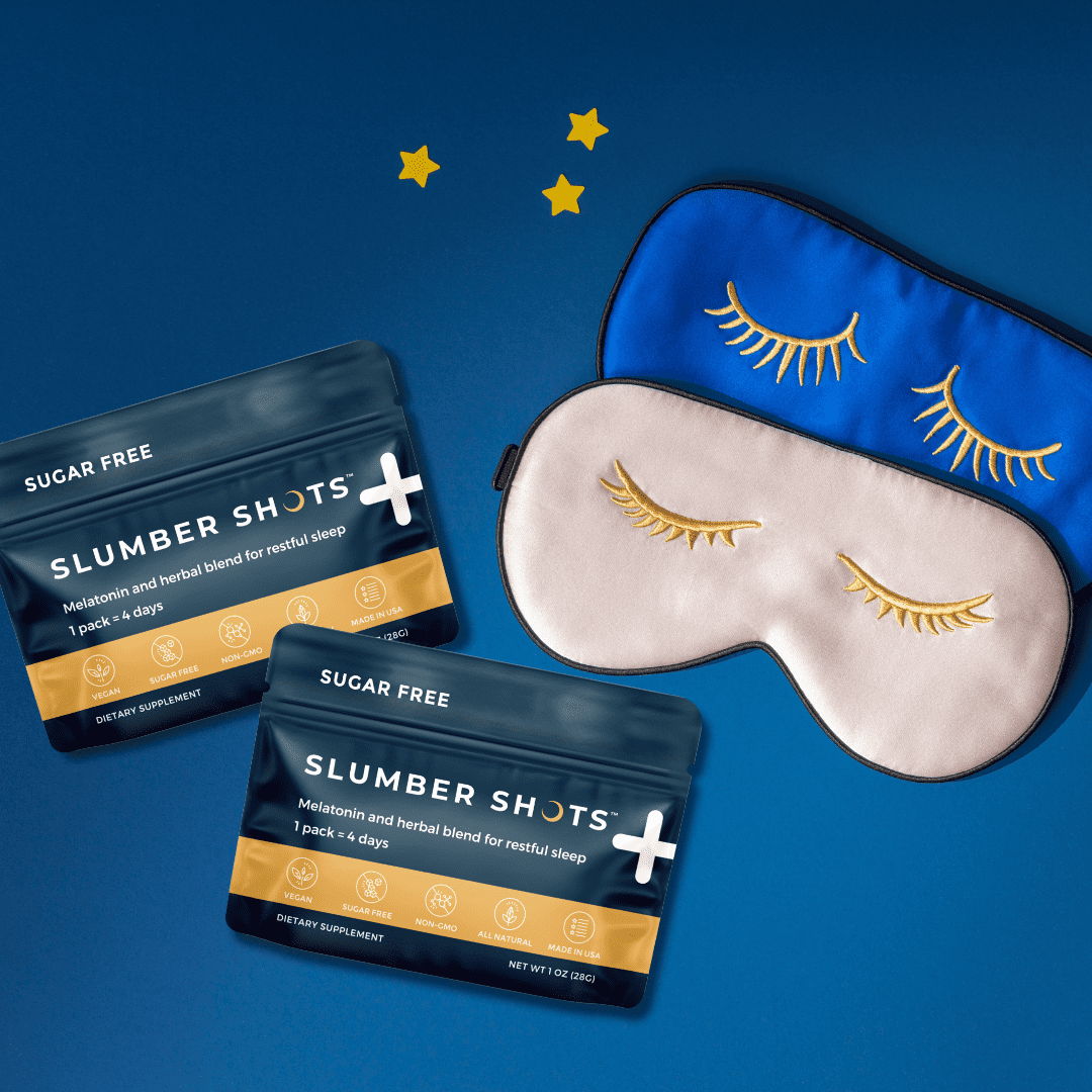 Seattle Gummy Company Slumber Shots Sleep Aid Gummies, 12-Pack, Mango Flavor