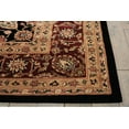 thumbnail image 5 of Nourison Nourison 2000 96" Round Wool Indoor Rug in Black Persian Finish, 5 of 5