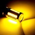 thumbnail image 3 of 1 unidad PY21W P21/5W 1156 Ba15s 1157 Bay15d para bombillas LED de coche, luz de señal de giro, 12 V, 33SMD, 7000 K, luces de estacionamiento y marcha atrás blancas, 3 of 5