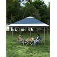 thumbnail image 6 of 13X13 Ft Gazebo Tent Outdoor Pop Up Canopy Tent,Pop Up Gazebo,Adjustable Height Instant Gazebos,for Events, Parties, Camping，Navy Blue, 6 of 7