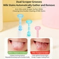 thumbnail image 6 of Baby Toothbrush, Newborn Silicone Tongue Cleaner, Baby Oral Cleaning Set, Toddler Toothbrush for 0-6 Months and 6 to 18 Months, Tongue Brush + Teething Brush Value Set, 6 of 7
