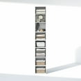 thumbnail image 5 of Furinno PASIR 8-Tier Closet Organizer AdJUSTable Open Shelf 12-Inch White, 5 of 9