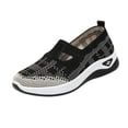 thumbnail image 3 of YOUYEDIAN Orthopedic Shoes for Women Fashion Slip On Round Toe Versatile Sport Comfy Sneakers Breathable Mesh Soft Casual Walking Shoes, 3 of 5