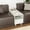 White, variant on FAGAGA End Tables for Living Room with Storage Shelf,Narrow Sofa Side Table Slim Chair Side Table Adjustable Feet End table，White