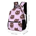 thumbnail image 2 of Cookie Cat Steven Universe Backpack School Student Book Bag Satchel Rucksack Adjustable Shoulders Daypack, 2 of 5