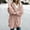 Pink, variant on Idoravan Winter Cardigan Sweater Coat Sales Women's Solid Color Casual Plush Cardigan Long Sleeve Pockets Blouse Coat Tops Pink