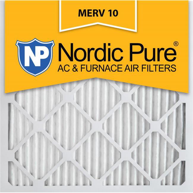 Nordic Pure 20x22_1/4x1 Exact MERV 8 Pleated AC Furnace Air Filters 6 Pack 