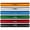 Multicolor, variant on Cannon Sports Aluminum Track Relay Baton for Running, Training & Track and Field Gifts (Black)