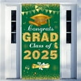 thumbnail image 4 of ZLBDYG Congrats Grad Class of 2025 Sign Banner Door Cover, Graduation Party Decorations, Large Front Door Porch Sign Backdrop for Wall Indoor Outdoor Photo Booth Props Party Supplies, 4 of 7