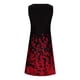 thumbnail image 4 of Vestido estampado de cuello redondo sin mangas con estilo de verano para mujer OAVQHLG3B Store  lin121212, 4 of 5