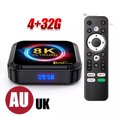 thumbnail image 1 of Android 13.0 Smart TV BOX 8K HDR10+ 2.4G& 5G WIFI Media Player Quad Core, 1 of 4