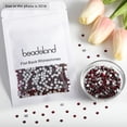 thumbnail image 3 of BEADSLAND Red Rhinestones, Flatback Crystal Rhinestones for Craft Nail Art, Dark Siam, SS16, 1440PCS, 3 of 5