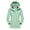 Green, variant on Drovellove Plus Size Women's Fleece Hooded Reversible Jacket, Thick Warm Winter Coat with Full Zip, Soft Plush Loungewear Outerwear for Casual Outings, Cozy Housewear, or Travel