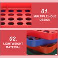 thumbnail image 4 of SEWACC 4Pcs Plastic Coin Sorting Trays Color Coded Coin Organizer Trays for Storage Use, 4 of 8