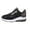 Black, variant on Daznico Mens Sneakers,Lace Up Sneakers with Thick Sole for Versatile Style and Comfort,Sneakers for Women,Size:7