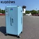 thumbnail image 2 of KLQDZMS 22 "24" 26 "28" 30 "32" 34 "pulgadas estudiantes capacidad súper grande y equipaje de alta calidad maleta con ruedas para cabina de vacaciones familiares, 2 of 4