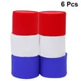 thumbnail image 2 of CATIEBYE 6pcs Red Streamer Rolls Carnival Wrapping Paper for Decorations, 2 of 6