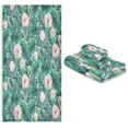 thumbnail image 7 of GZHJMY Palm Flamingo Towel Set of 3, Highly Absorbent Soft Towels with Bath Towel, Hand Towel and Washcloth for Bathroom Hotel Gym Spa, 7 of 7