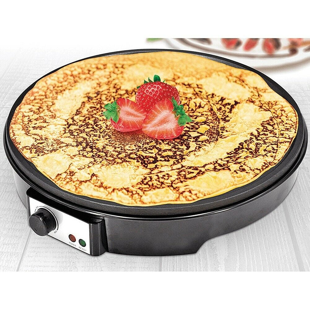 Crepe Maker Machine Pancake Griddle Nonstick 12” Electric Griddle