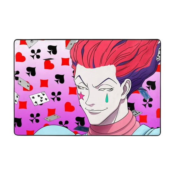 Hunter X Hunter Rugs Washable Cover Floor Rug Carpets Bathroom Decorations For Kitchen Bedroom Indoor 36"X24"