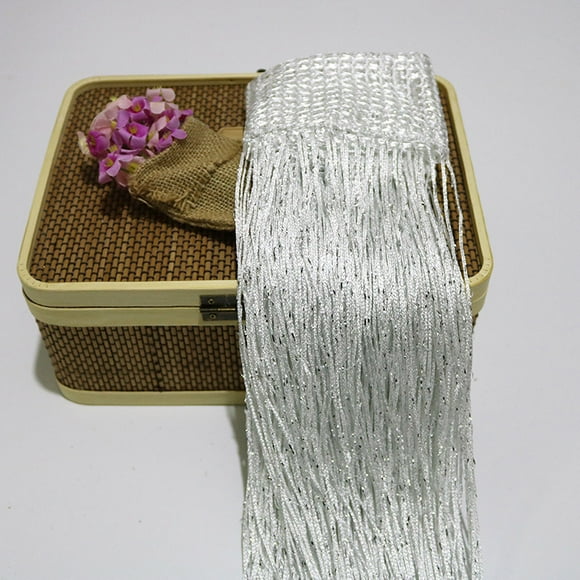suxuMhao Curtains - 2 Pcs 38×76in White Door Curtains,Silver Wire Curtain for Living Room Windows,Door Window Curtains & Curtain for Door, Premium Decor Curtains to Elevate Home Ambiance