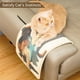 thumbnail image 5 of Tapete rascador de sisal para gatos, de 22 x 13 pulgadas, para piso de pared, muebles de sofá, tablero de postes rascadores para gatos con cinta de velcro, protector de muebles antiarañazos, 5 of 6