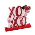 thumbnail image 2 of Summercome Valentine's Day Decor LOVE Table Signs, Glitter Letter Table Decorations for Valentine's Day Gifts Tabletop Wedding Anniversary Party Supplies, XOXO, 2 of 6