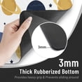 thumbnail image 3 of XMXT Non-Slip Gaming Mouse Pad, Interesting Various Planet Prints Mousepad Computer Keyboard Mats Desk Pads Office Decor Accessories, 15.8"x29.5", 3 of 8