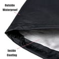 thumbnail image 2 of Housse de Protection Imperméable pour Barbecue Rond de Patio Extérieur Cour 120*20CM, 2 of 9