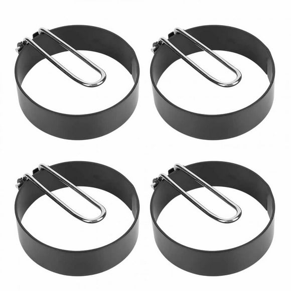 Egg Shaper,4PCS Egg Ring Stainless Egg Ring Egg Mould Rapid Response