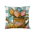 thumbnail image 1 of Fundas de almohada, funda de cojín, decoración, primavera, bendición suave, fiesta, Estilo D, 1 of 9