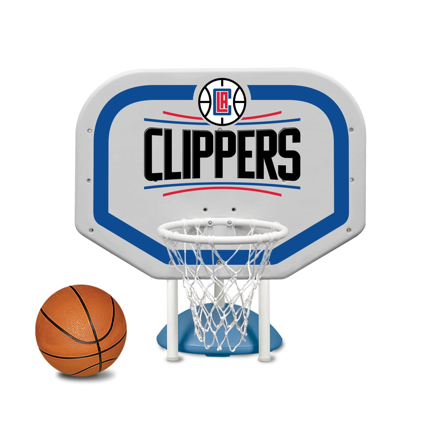 Poolmaster LA Clippers NBA Pro Rebounder-Style Poolside Basketball Game