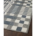 thumbnail image 6 of Rainier Oriental Ivory / Denim 18" x 18" Sample Area Rug, 6 of 6