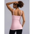 thumbnail image 2 of ANFERRY Maternity Tank Tops with Built in Bra Women Seamless Ribbed Camisole Scoop Neck Adjustable Straps Pregnancy Workout Top, 2 of 10