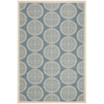 thumbnail image 2 of SAFAVIEH Linden Derbhile Floral Area Rug, Blue/Cream, 5'1" x 7'6", 2 of 7