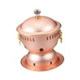 thumbnail image 3 of Quemador de alcohol olla de cobre shabu marthabu para buffets recolectando la familia en casa, 3 of 8