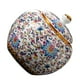 thumbnail image 3 of ColoMX Tarro de té de cerámica de estilo chino, tarro de almacenamiento tradicional, lata de azúcar, bote de cerámica para té y café en grano, 3 of 8