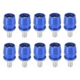 thumbnail image 1 of 10 Piezas Universal Motocicleta Licencia Placa Marco M6 Pernos Tornillos Azul, 1 of 1