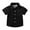 Black1, variant on Maean Boys Short Sleeve Blouse Sequin Button down Collared Tops Summer Dressy Party Shirts with Pockets
