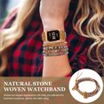 thumbnail image 4 of Miangastore Bracelet en Pierre Naturelle en Forme de Cœur Compatible pour Usage Quotidien Lot de 1, 4 of 9