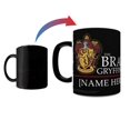 thumbnail image 3 of Morphing Mugs Harry Potter - Gryffindor - Personalized Hogwarts Robe Design - Add Your Name! - One 11 oz Color Changing Heat Sensitive Ceramic Mug – Image Revealed When HOT Liquid Is Added!, 3 of 4