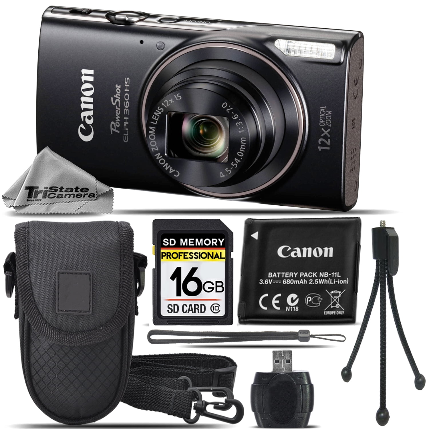 Canon IXY 650 Compact Digital Camera - Black, 12x Optical Canon IXY 650 Compact Digital Camera - Black, 12x Optical