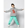 thumbnail image 2 of Funny Red Dragon Hoodie Toddler -Image by Shutterstock,  5 Toddler, 2 of 4