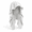 White, variant on Dark Grey Quick Drying Absorbent UV Protection Neck and Face Towel for Sports and Outdoor Use